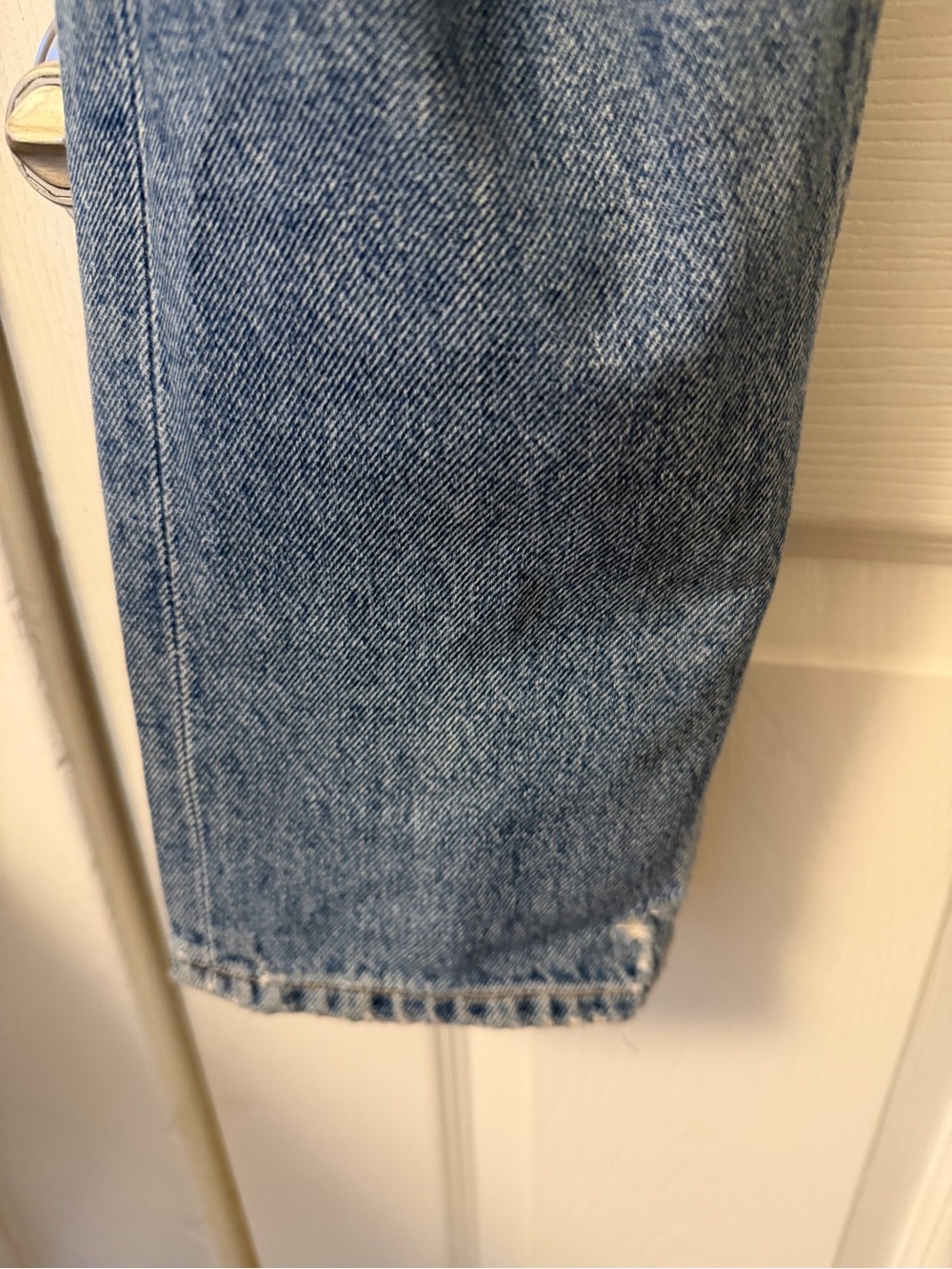 Agolde High Rise Distressed Jeans - Picture 4 of 11